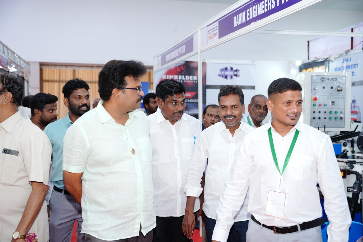 Expo visitors